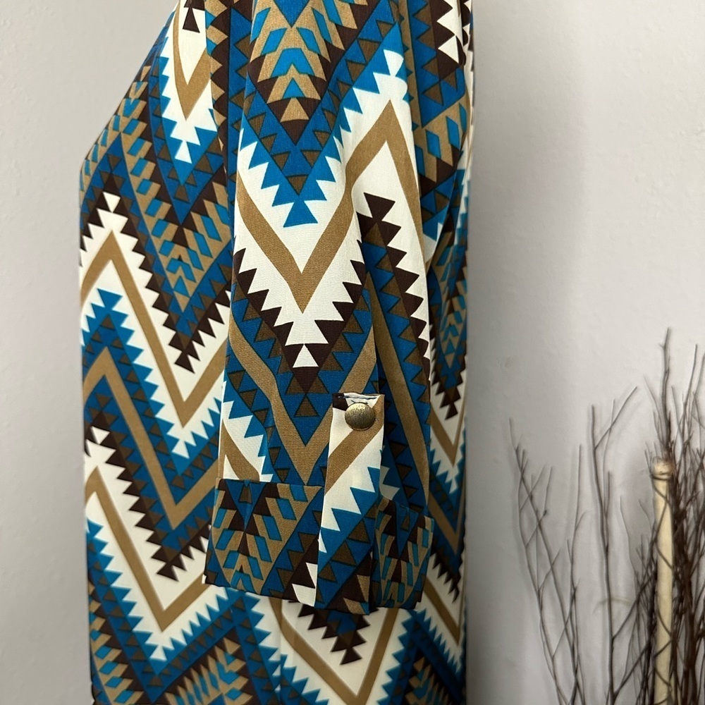 Mini chevron pattern dress - Picture 5 of 5